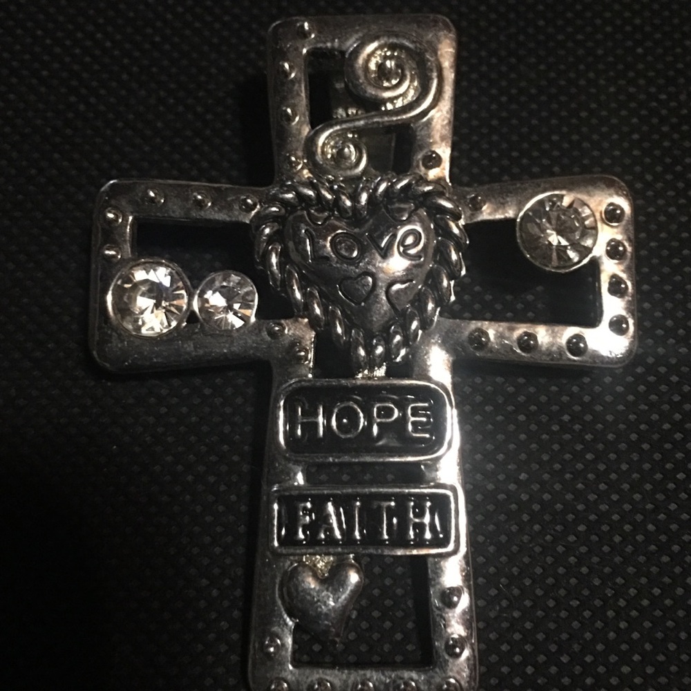 Faith hope and love magnetic pendent